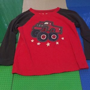 Red long sleeve shirt